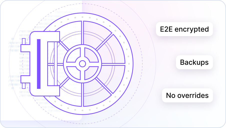 Sourcetable runs on secure, cloud-based infrastructure. Data is encrypted in transit, and organizations control who can access their data.<br><br>Because Sourcetable stores your data, you will always have a historical backup available, regardless of the integration source.