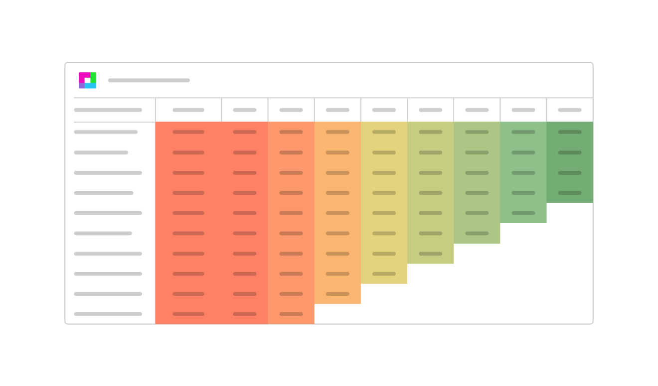 A screenshot of a Sourcetable report based on the Salesforce data